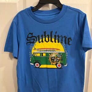 Sublime Band Kids Tshirt Boys Girls 5T New Without Tags Cotton/Polyester Blend